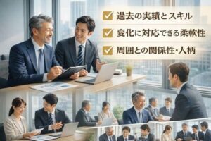 50代・60代の転職で企業が見るポイント